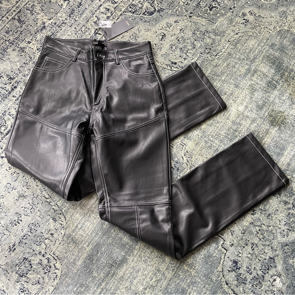 Shinestar Vegan Leather Pant S